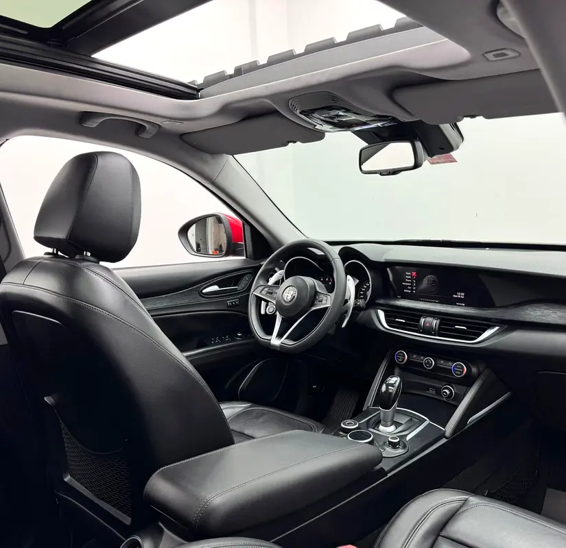 2020 Alfa Romeo Stelvio Q4 Super, 1 Year warranty, Alfa Service History, Excellent Condition, GCC - Image 16
