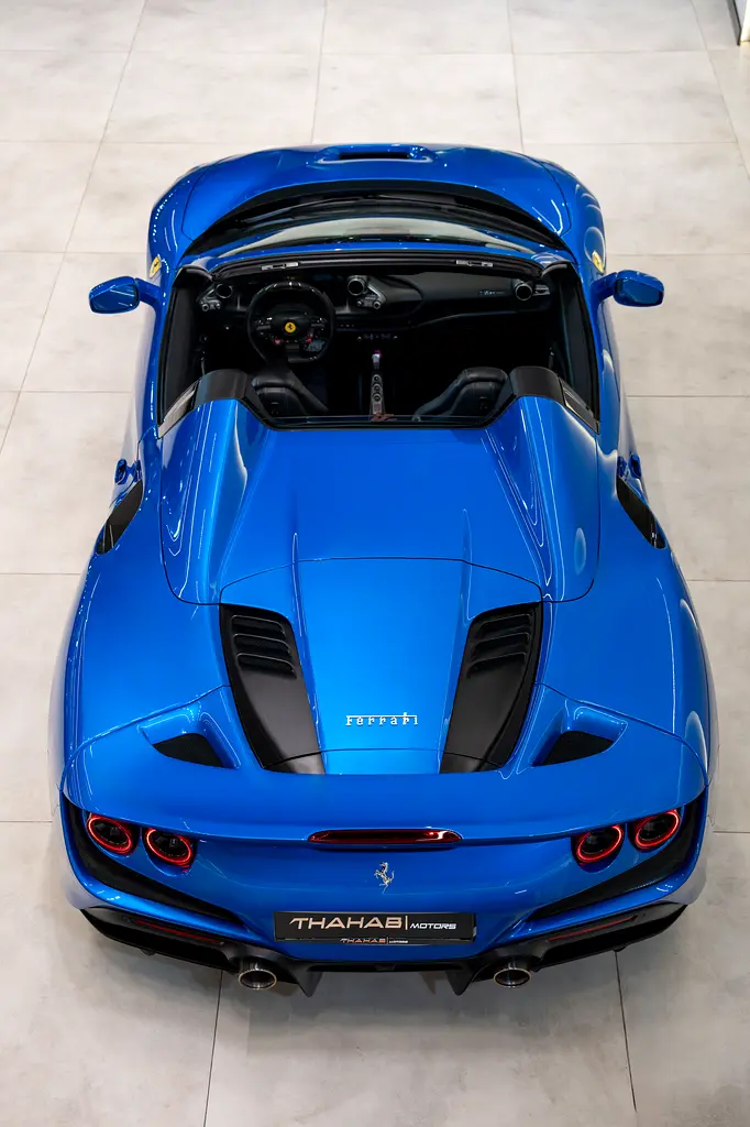 2021 | FERRARI F8 SPIDER - 2021 | GCC SPECS | PERFECT CONDITION - Image 7