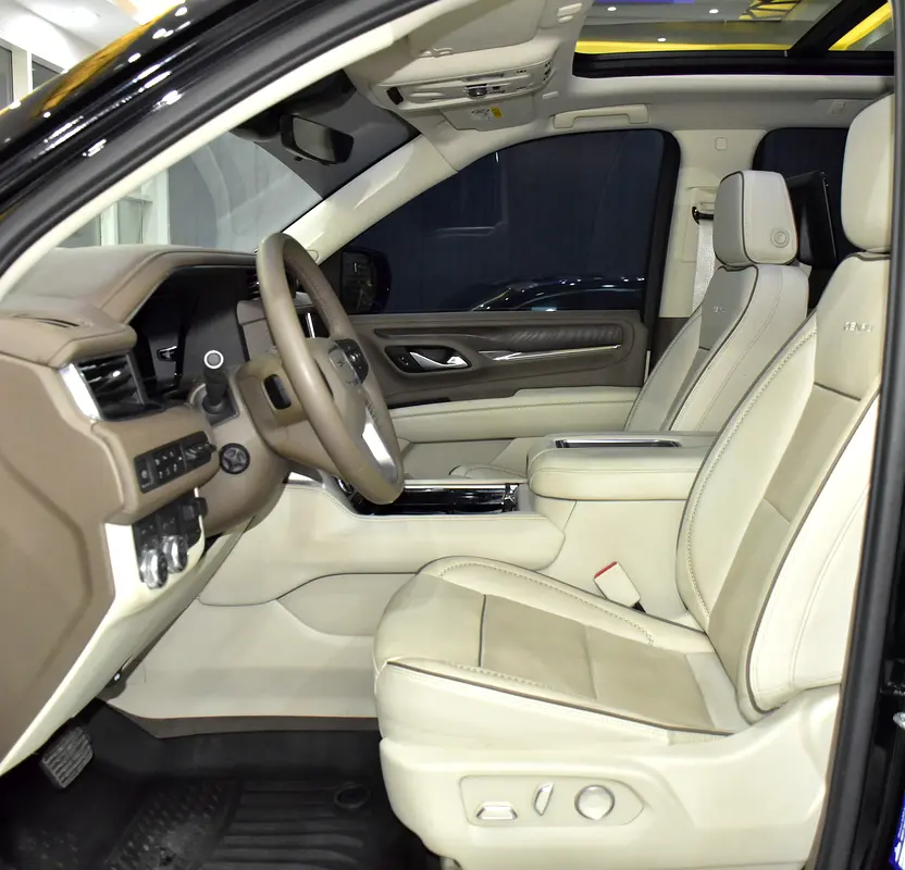 AED 3,867 EMi at 0% DP | GMC Yukon Denali ( 2023 Model ) in Black Color GCC Specs - Image 10