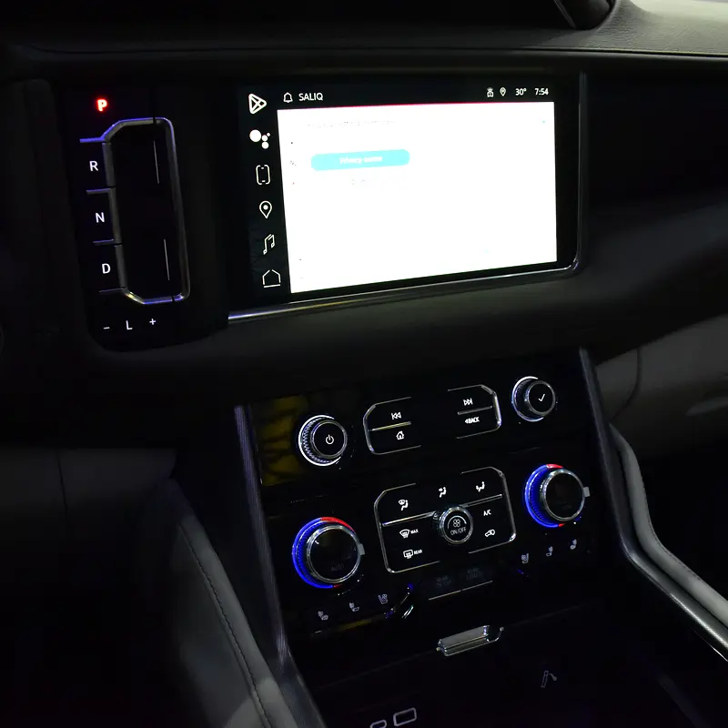 AED 3,867 EMi at 0% DP | GMC Yukon Denali ( 2023 Model ) in Black Color GCC Specs - Image 16