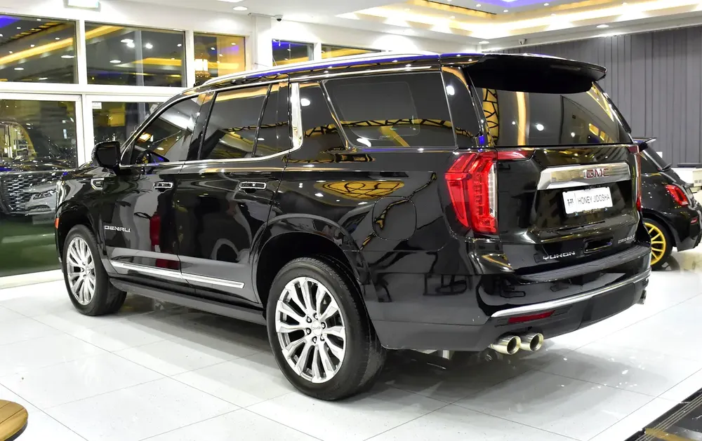 AED 3,867 EMi at 0% DP | GMC Yukon Denali ( 2023 Model ) in Black Color GCC Specs - Image 7