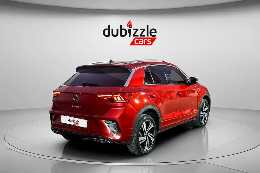 AED 1201/month | 2023 Volkswagen T-Roc R-Line | GCC Specs | Ref#376003 - Image 6