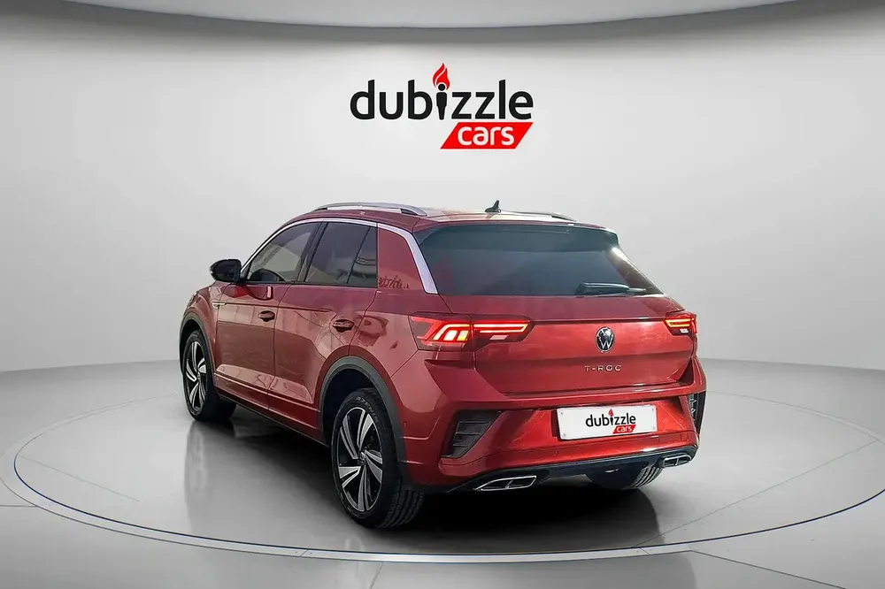 AED 1201/month | 2023 Volkswagen T-Roc R-Line | GCC Specs | Ref#376003 - Image 8