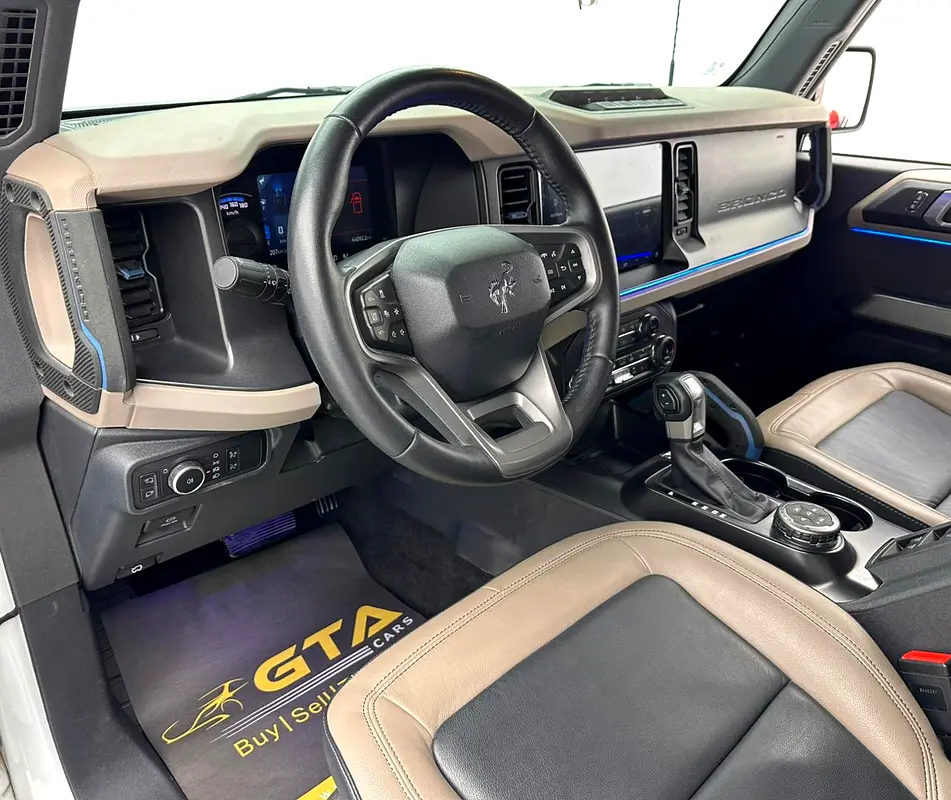 2022 Ford Bronco Wildtrak, Dec/2027 Ford Warranty + Service Pack, Ford Full Service History, GCC - Image 9