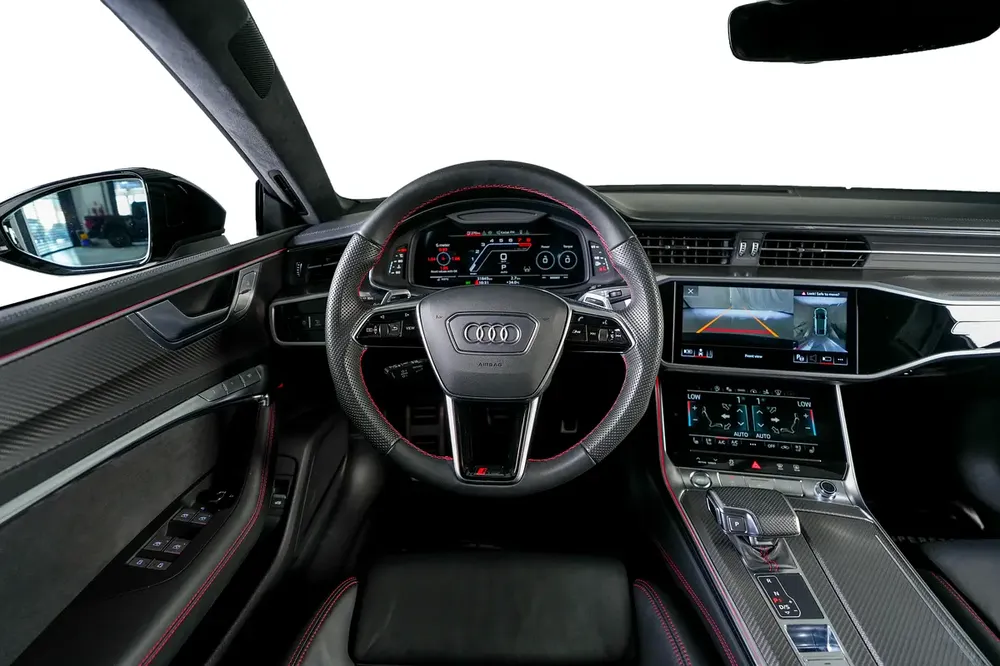 Audi RS7-Carbon Fiber Package-Audi Ceramic Braking System-Red Calipers-Premium Leather Interior - Image 16