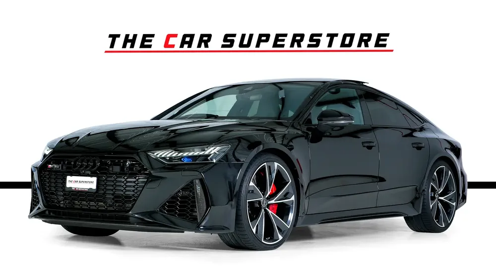 Audi RS7-Carbon Fiber Package-Audi Ceramic Braking System-Red Calipers-Premium Leather Interior - Image 4