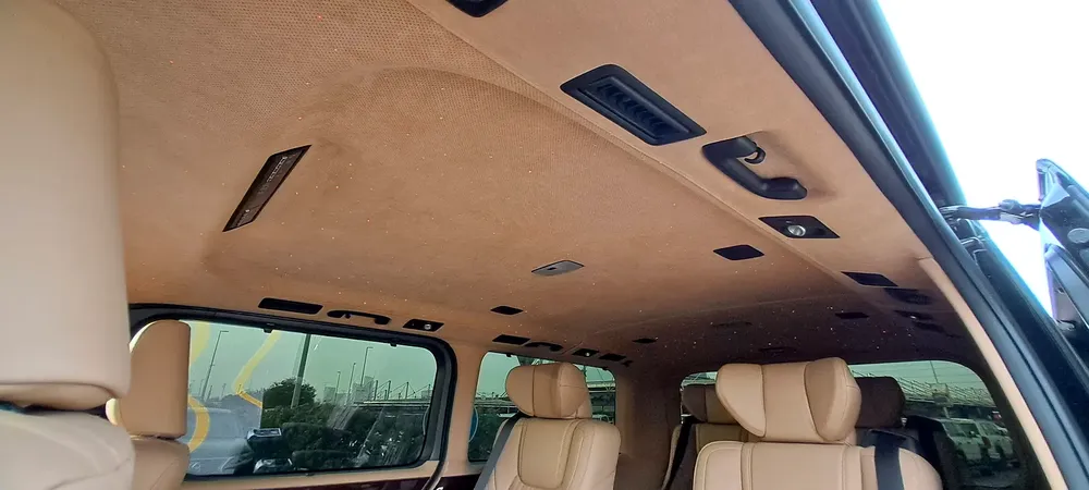 GRANVIA 2025 PREMIUM VIP TAN WOODEN INTERIOR + FULL OPTION GCC WARRANTY FUTTAIM -ORGINAL PAINT 100% - Image 11