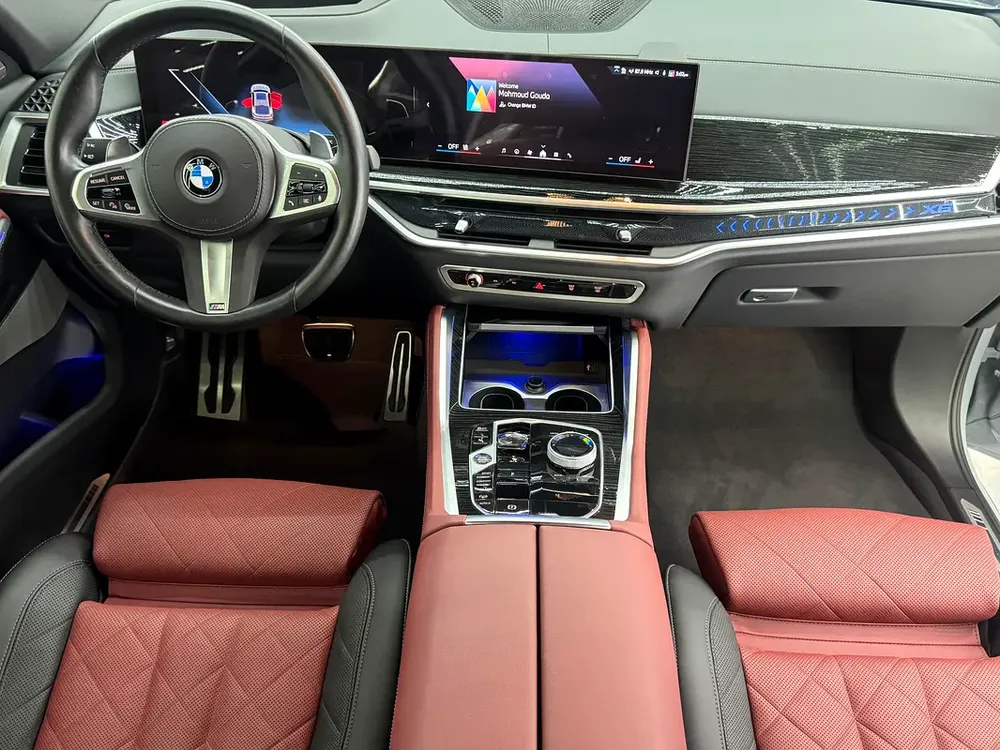 2024 BMW X6 M40i, 2028 BMW Warranty + Service Pack, Fully Loaded, Very Low Kms, GCC - Image 7
