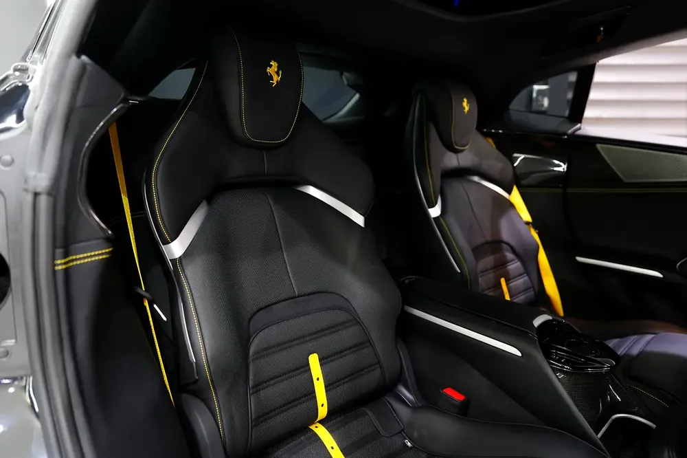 2025 Ferrari Purosangue, Carbon Ext/Int Pack, Giallo Triplo Strato Livery, Al Tayer Warr + Serv!! - Image 10