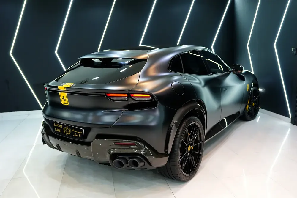 2025 Ferrari Purosangue, Carbon Ext/Int Pack, Giallo Triplo Strato Livery, Al Tayer Warr + Serv!! - Image 17