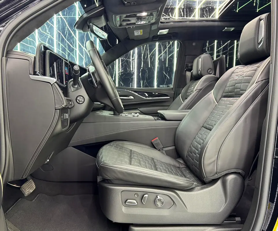 2024 Cadillac Escalade V | GCC | Supercharged V8 | Low Mileage | Warranty 100k Kms | Service 2028 - Image 11