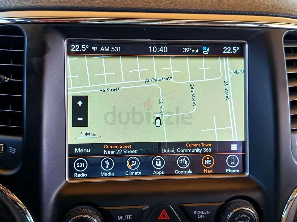 AED 945/month | 2018 Jeep Grand Cherokee  | GCC Specs | Ref#475550 - Image 13