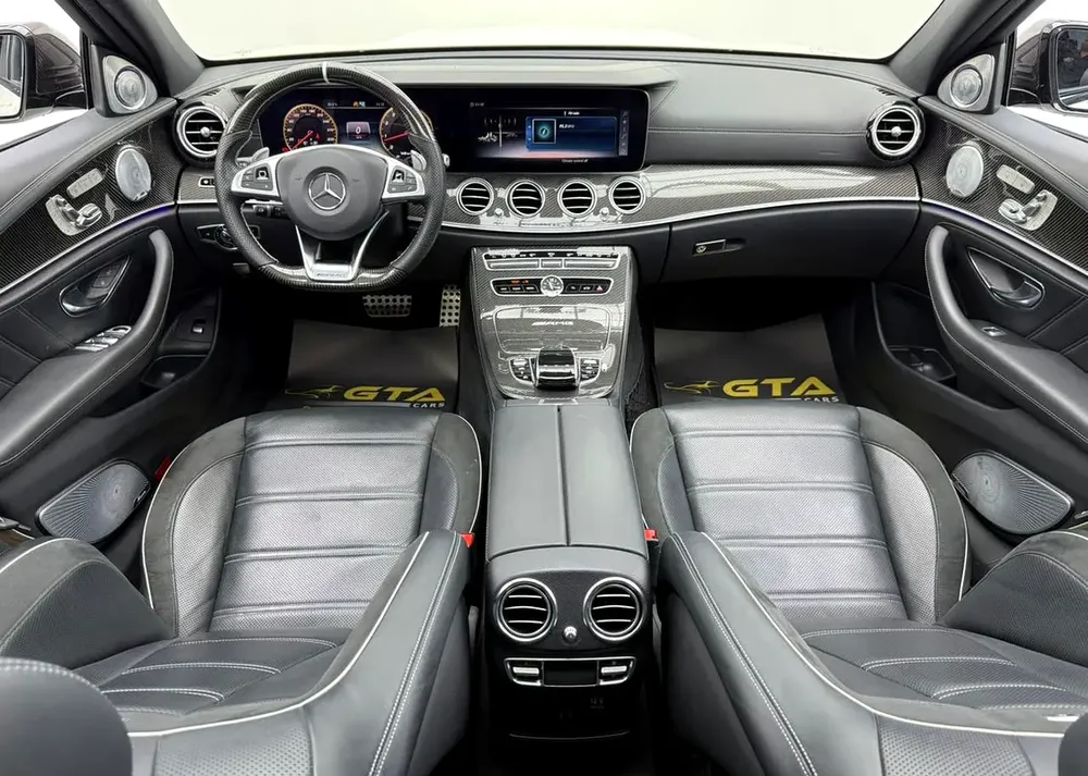 2018 Mercedes Benz E63 S AMG, Full Service History, Carbon Fiber Package, Excellent Condition, GCC - Image 10