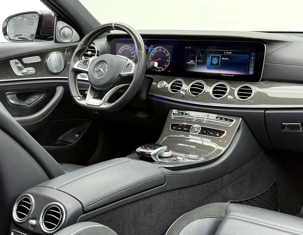 2018 Mercedes Benz E63 S AMG, Full Service History, Carbon Fiber Package, Excellent Condition, GCC - Image 11