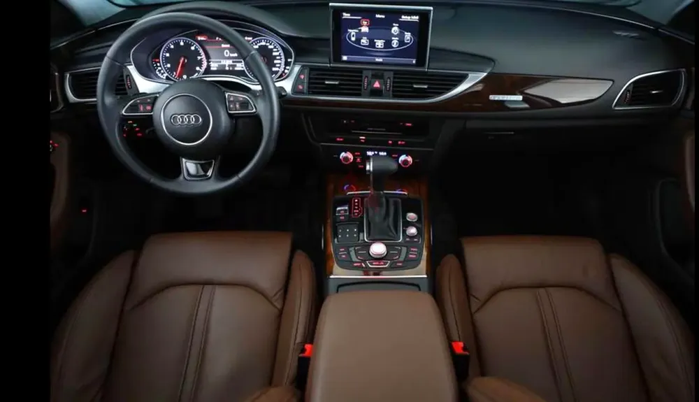 Audi A6 2015 50 TFSI quattro Design | GCC Specs | Low Mileage - Image 15