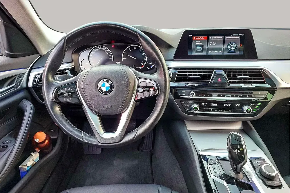 AED 1140/month | 2020 BMW 5-Series 520i | GCC Specs | Ref#434511 - Image 9