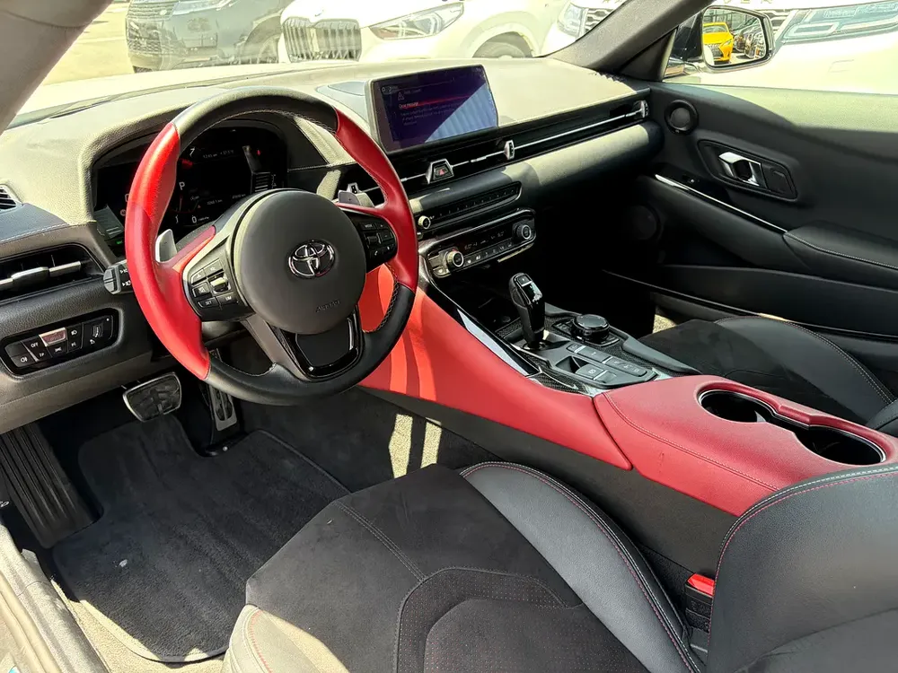 White Matt.  2024 Toyota Supra GR - GCC Specs - Image 10