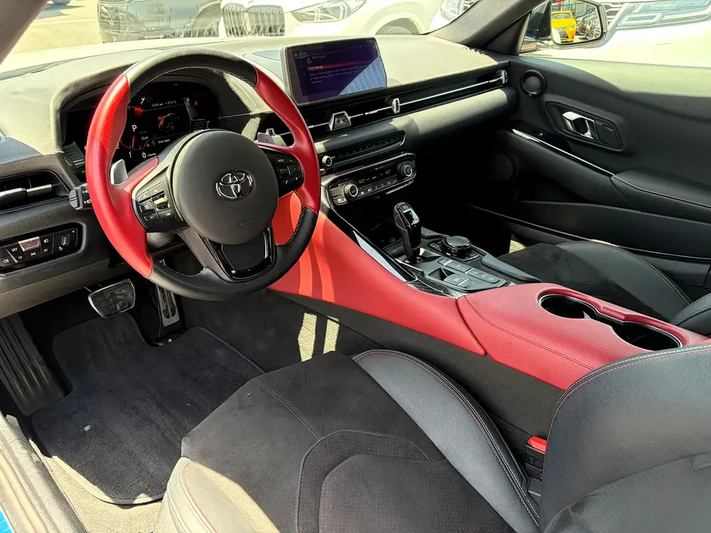 White Matt.  2024 Toyota Supra GR - GCC Specs - Image 11