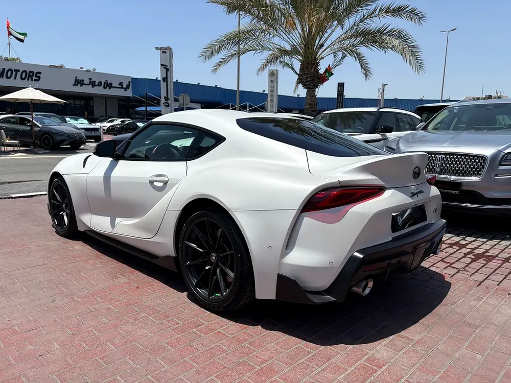 White Matt.  2024 Toyota Supra GR - GCC Specs - Image 5