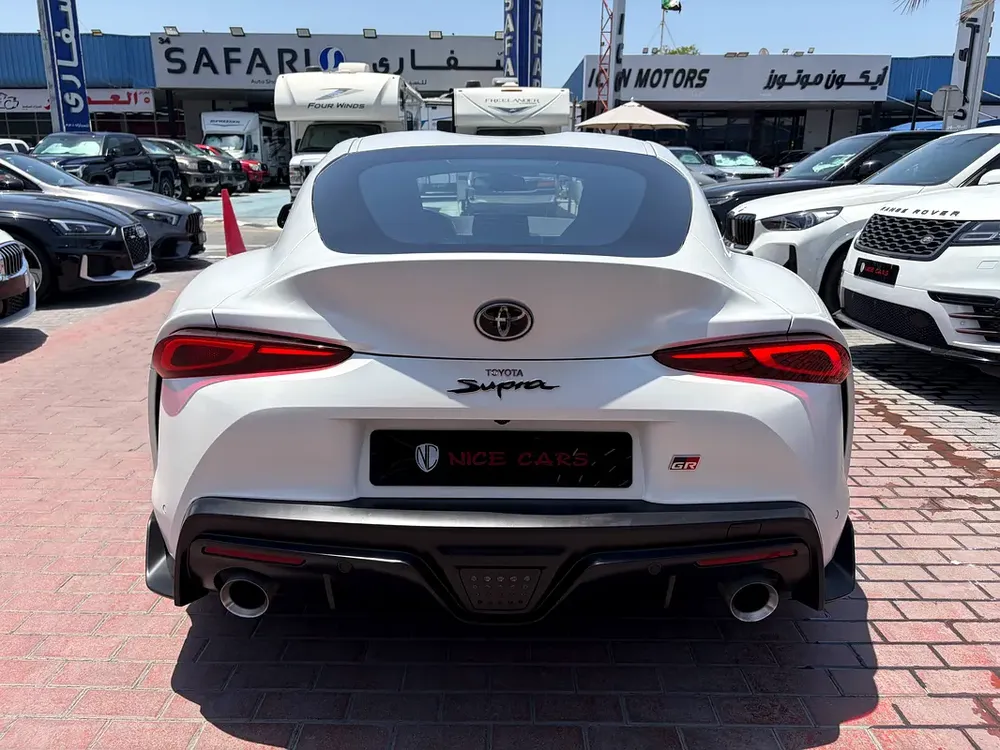 White Matt.  2024 Toyota Supra GR - GCC Specs - Image 6