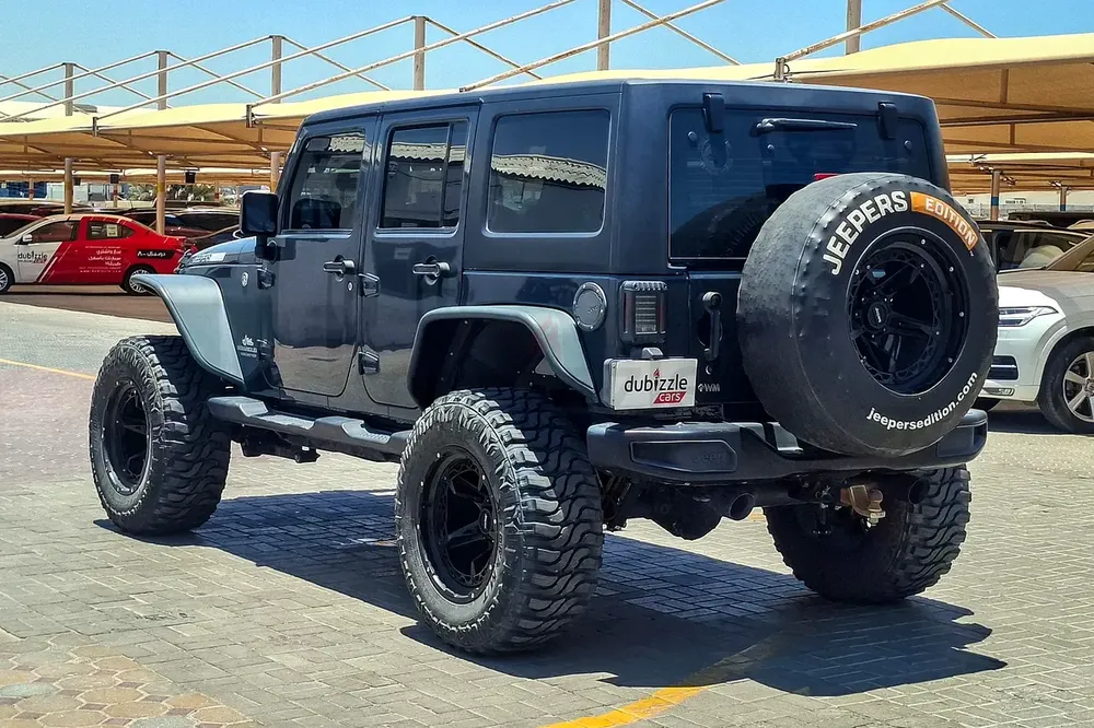AED 1566/month | 2017 Jeep Wrangler Unlimited Sport | GCC Specs | Ref#477540 - Image 8