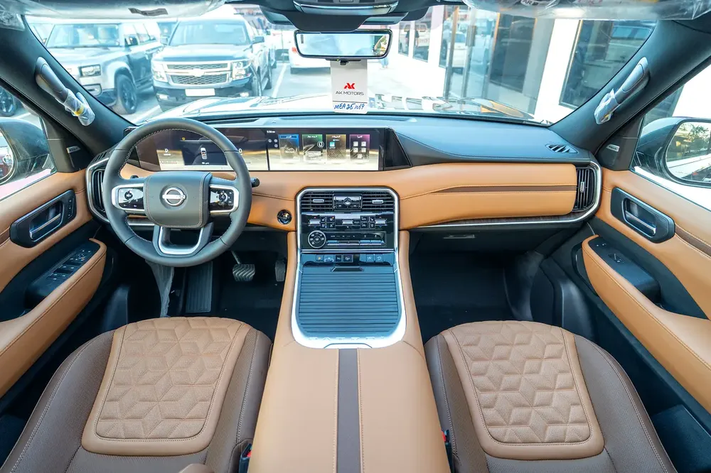Nissan patrol 3.5TT Twin-Turbo Platinum 2026 MY Export Price - Image 8