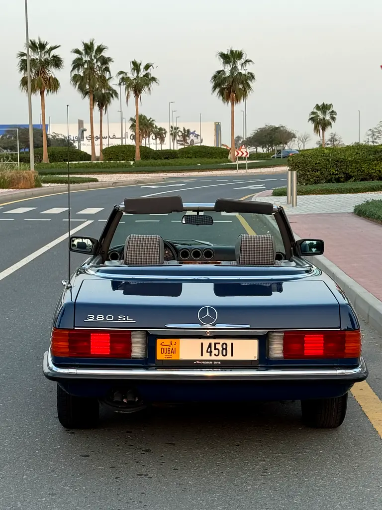 Mercedes Benz 380 SL 1983 Japanese In Agancy Condition - Image 8