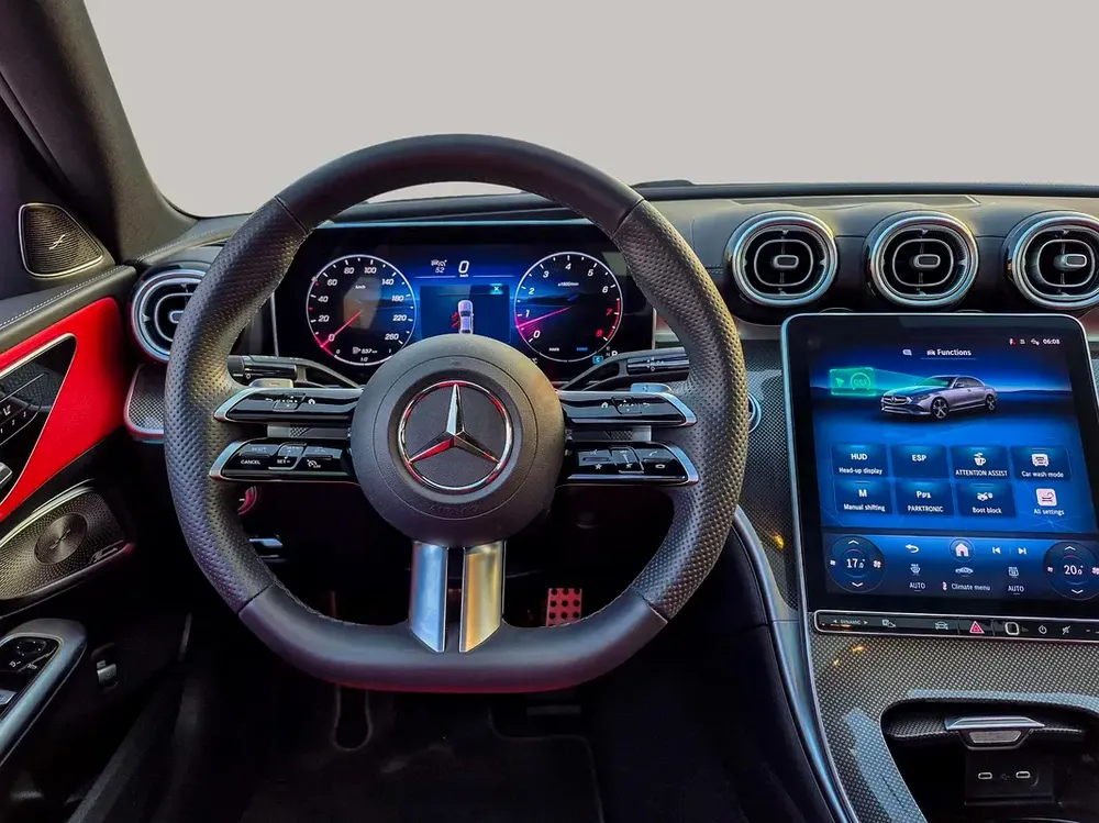 AED 3784/month | 2025 Mercedes-Benz C-Class C200 | GCC Specs | Ref#455582 - Image 10