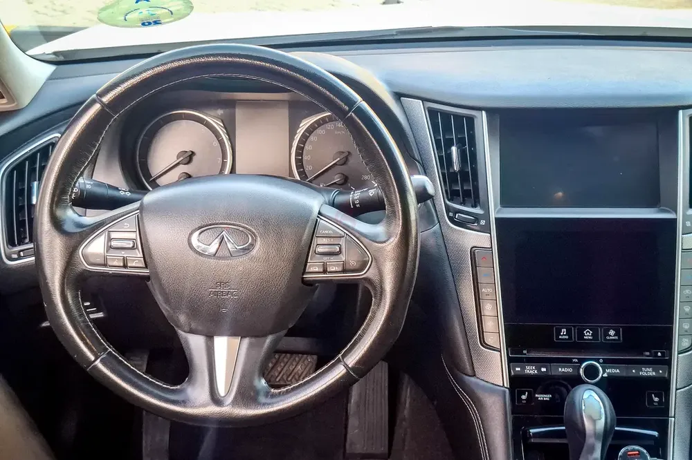 Inspected Car | 2016 Infiniti Q50  | GCC Specs | Ref#424571 - Image 10