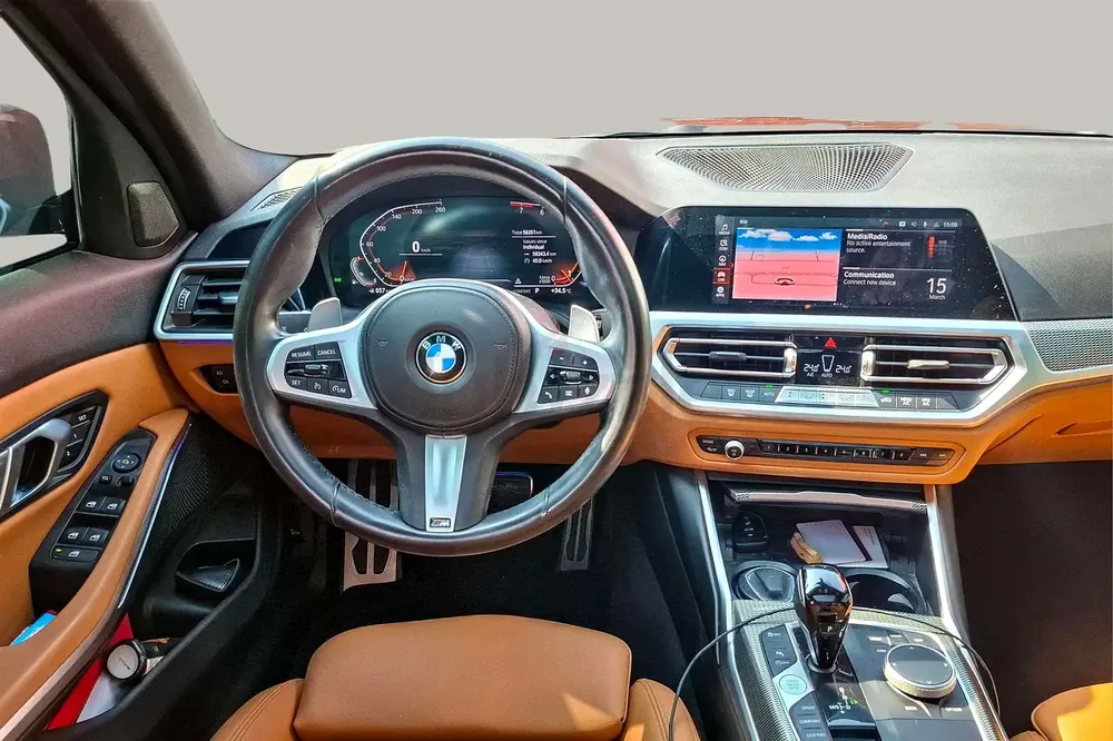 AED 1976/month | 2022 BMW 3-Series 330i | GCC Specs | Ref#438647 - Image 9