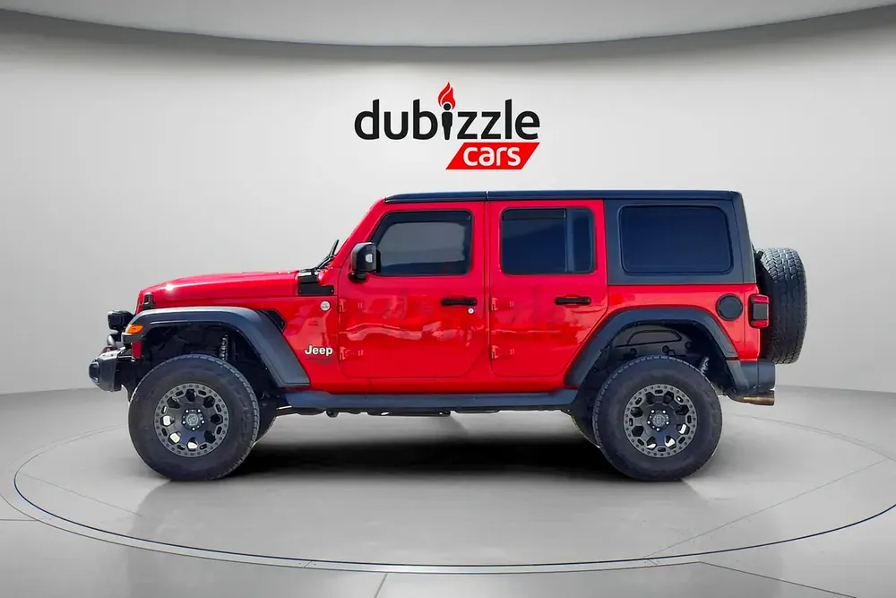 AED 1368/month | 2019 Jeep Wrangler Unlimited  | GCC Specs | Ref#468477 - Image 5