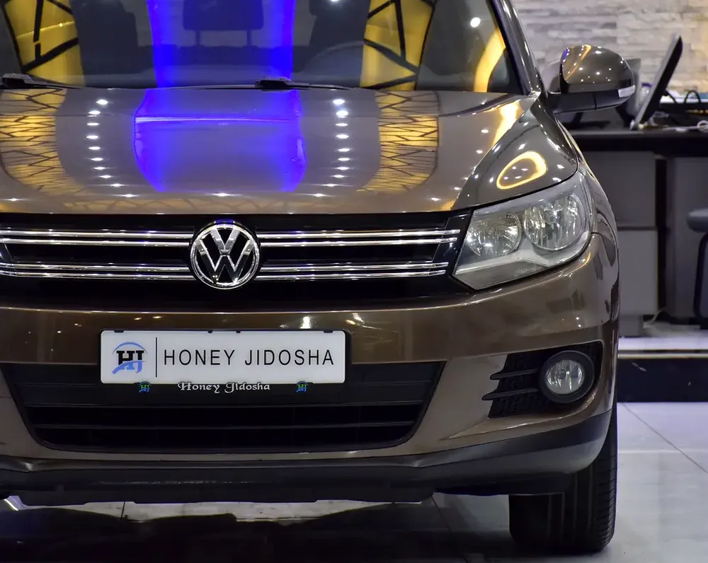 EXCELLENT DEAL for our Volkswagen Tiguan ( 2015 Model ) in Brown Color GCC Specs - Image 4