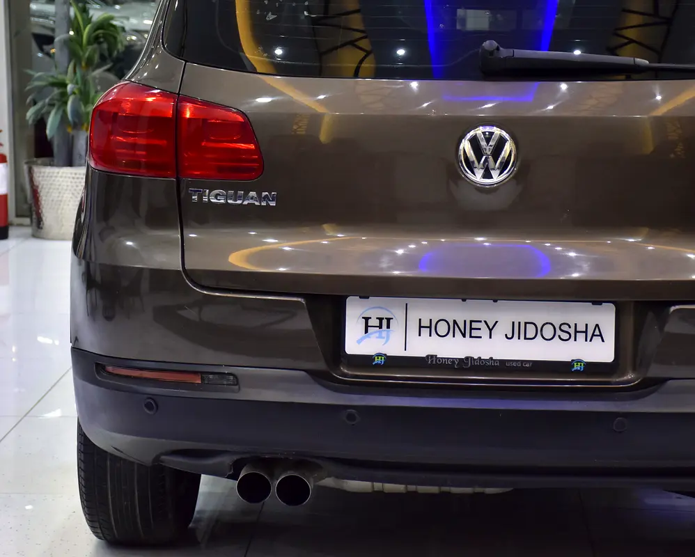 EXCELLENT DEAL for our Volkswagen Tiguan ( 2015 Model ) in Brown Color GCC Specs - Image 8