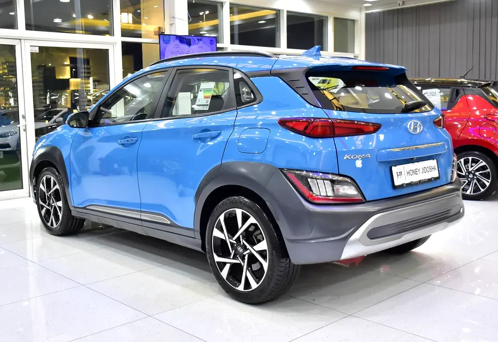 BIG TIME OFFER FOR 3 DAYS! CASH ONLY! Hyundai Kona 2.0L ( 2023 Model ) in Blue Color GCC Specs - Image 7