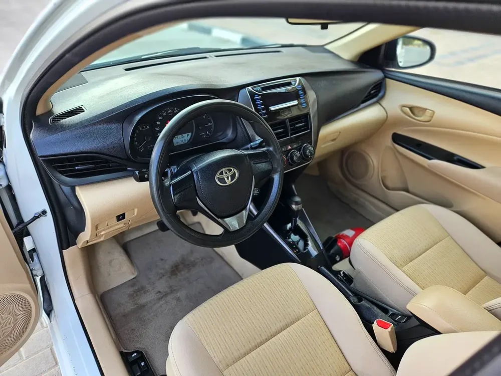 Toyota Yaris 2022 SE GCC MID Premium Condition Single Hand Driven Family Car - Image 11