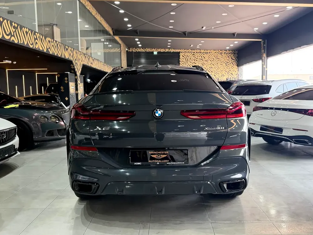 2023 BMW X6 xDrive40i M Sport Kit- GCC Specs Service Contract and Warranty till 100K/2028 AGMC - Image 6