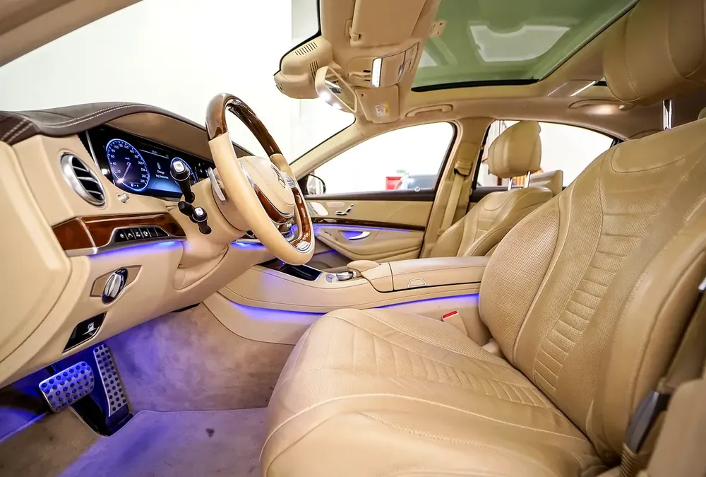 AED 1632 PM | MERCEDES S500 AMG 2014 | 4 BUTTON | WELL MAINTAINED | 1 YEAR WARRANTY | GCC - Image 10