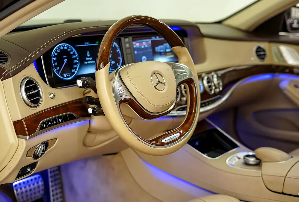 AED 1632 PM | MERCEDES S500 AMG 2014 | 4 BUTTON | WELL MAINTAINED | 1 YEAR WARRANTY | GCC - Image 11