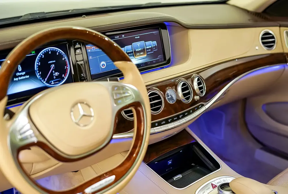 AED 1632 PM | MERCEDES S500 AMG 2014 | 4 BUTTON | WELL MAINTAINED | 1 YEAR WARRANTY | GCC - Image 12