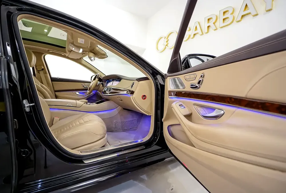 AED 1632 PM | MERCEDES S500 AMG 2014 | 4 BUTTON | WELL MAINTAINED | 1 YEAR WARRANTY | GCC - Image 14
