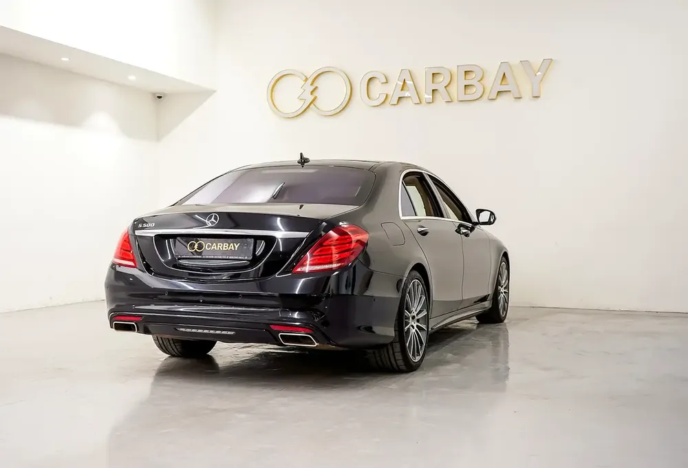 AED 1632 PM | MERCEDES S500 AMG 2014 | 4 BUTTON | WELL MAINTAINED | 1 YEAR WARRANTY | GCC - Image 5