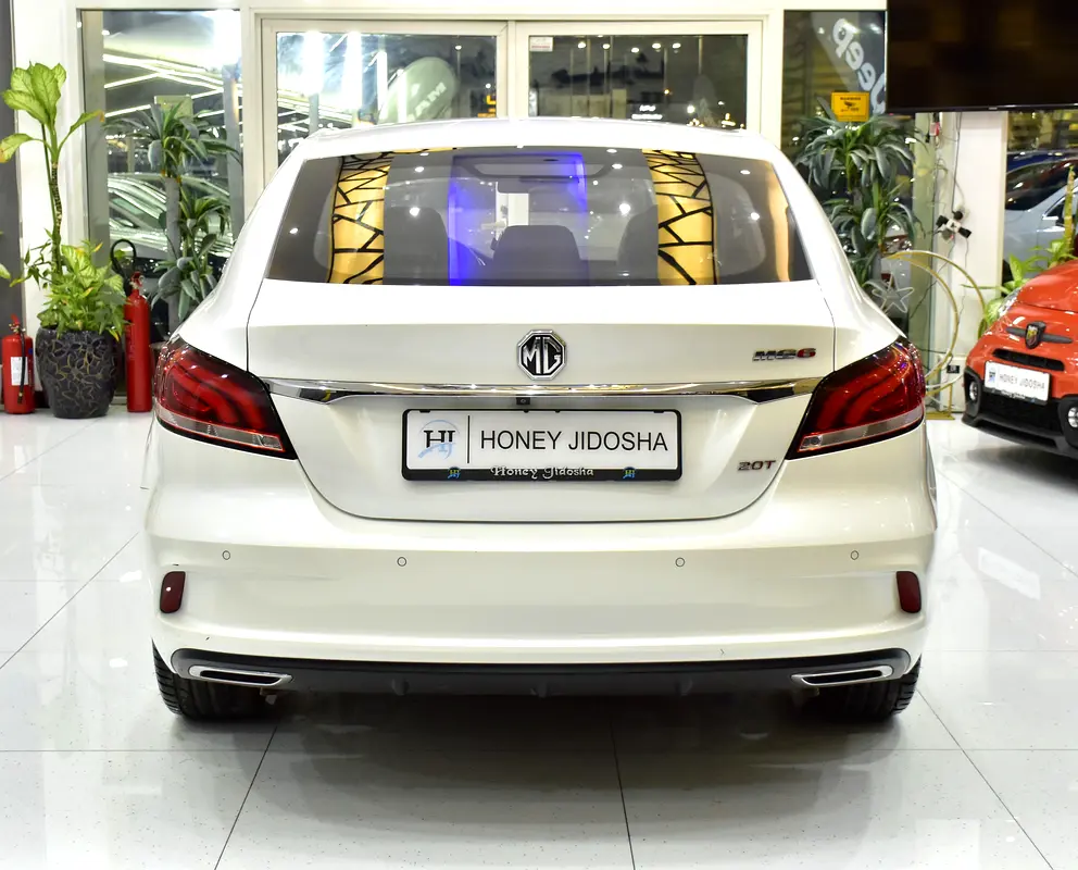 AED 587 EMi for 5Yrs | MG MG6 20T Trophy ( 2022 Model ) in White Color GCC Specs - Image 5