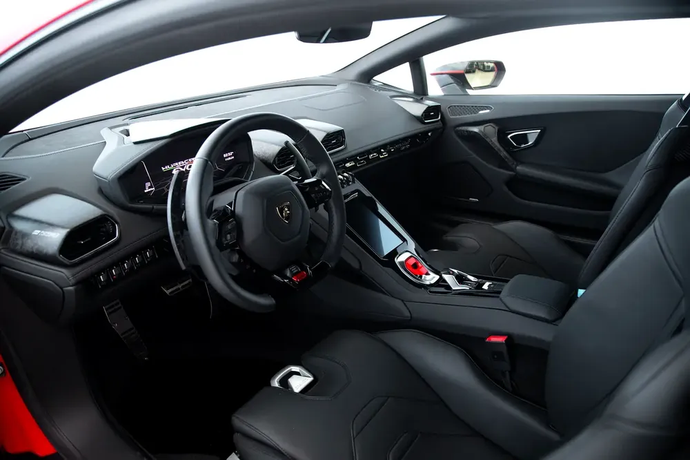 HURACAN EVO | FLUO CAPSULE | CARBON INTERIOR | MATT ORANGE | WARRANTY AVAILABLE - Image 8