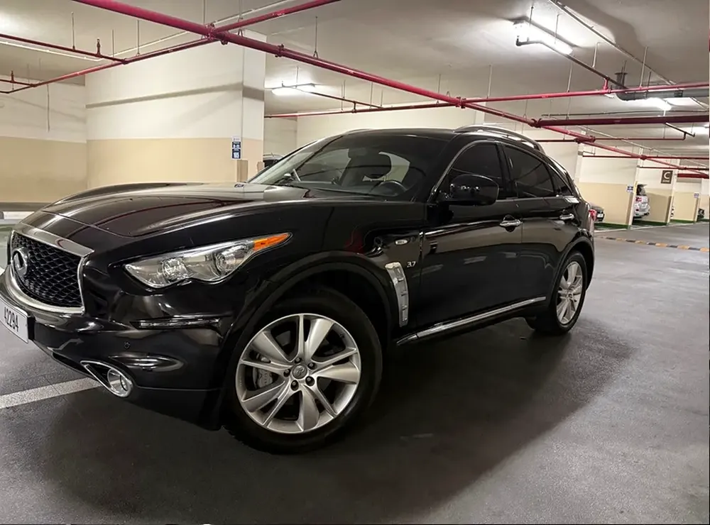 2018 Infiniti QX70 Top Of The Range | GCC Specs | Mint Condition - Image 4