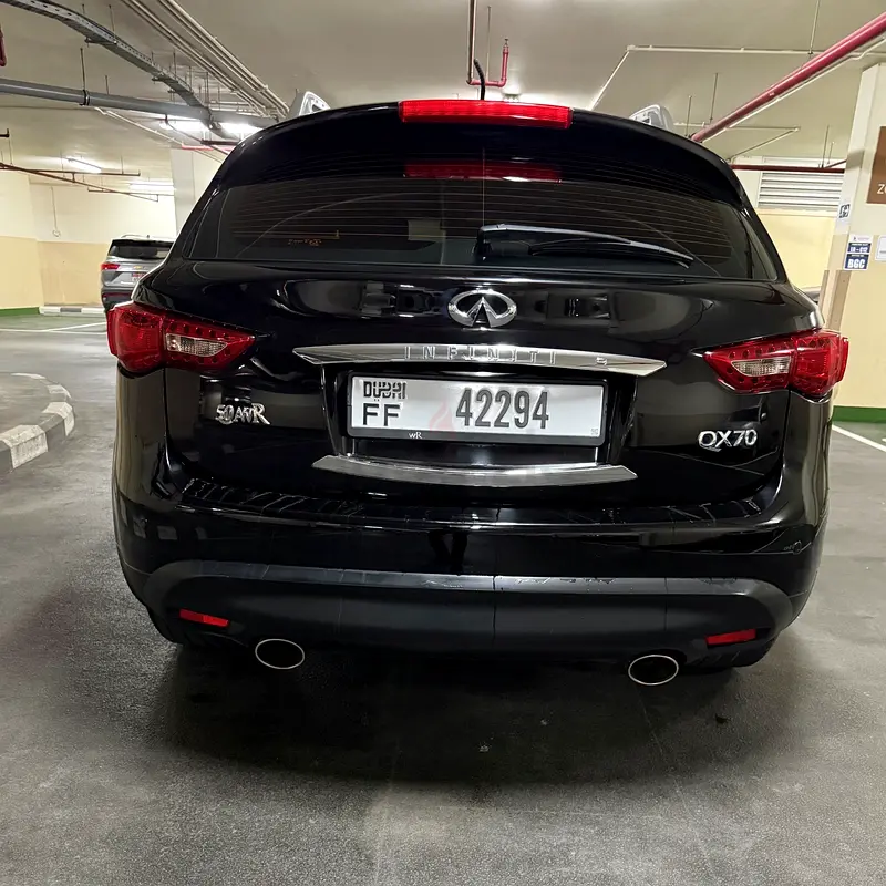 2018 Infiniti QX70 Top Of The Range | GCC Specs | Mint Condition - Image 5
