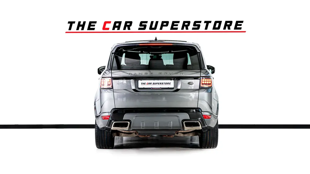 Range Rover Sport V8 Dynamic-GCC-22 Inch Rims-Black Contracting Roof-Red Interior - Image 7
