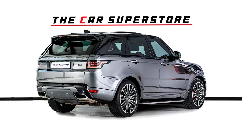 Range Rover Sport V8 Dynamic-GCC-22 Inch Rims-Black Contracting Roof-Red Interior - Image 8