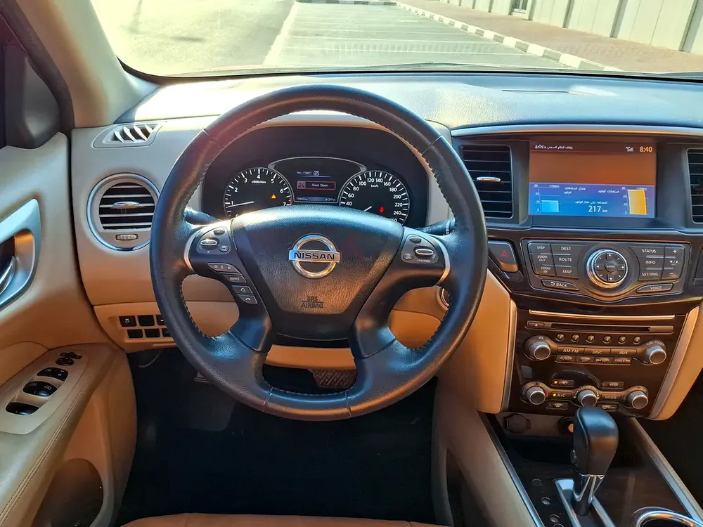 AED 916/month | 2017 Nissan Pathfinder  | GCC Specs | Ref#409787 - Image 10