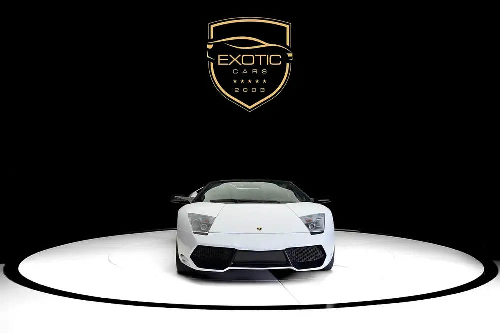 2009 | MURCIELAGO LP640 ROADSTER | WHITE/BLACK | DIAMOND STITCHED INTERIOR - Image 5