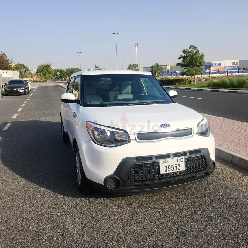 KIA SOUL 2016 1.6L WHITE IN A GOOD CONDITION - Image 8